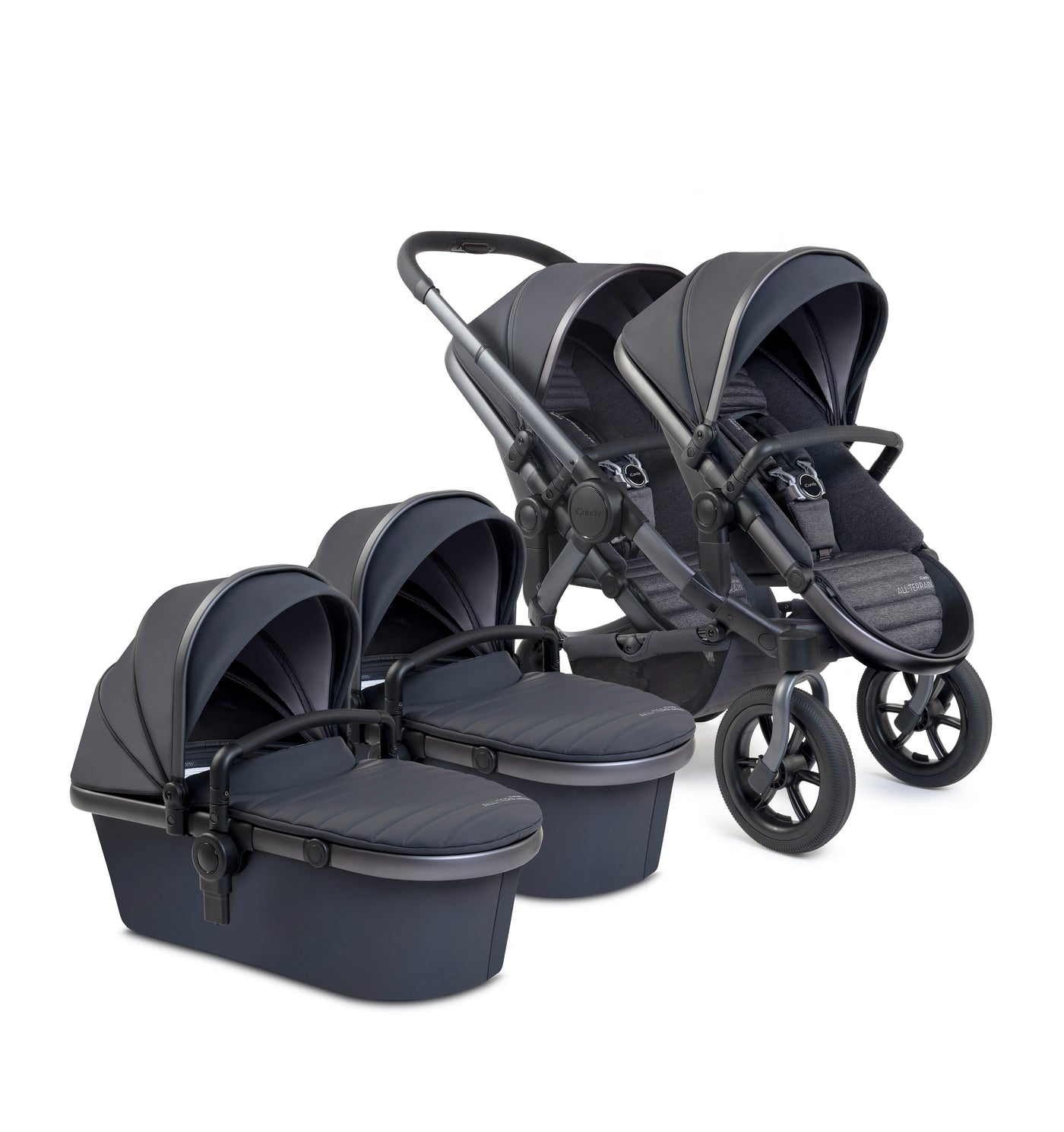 ICandy Peach 7 All Terrain Twin - Storm