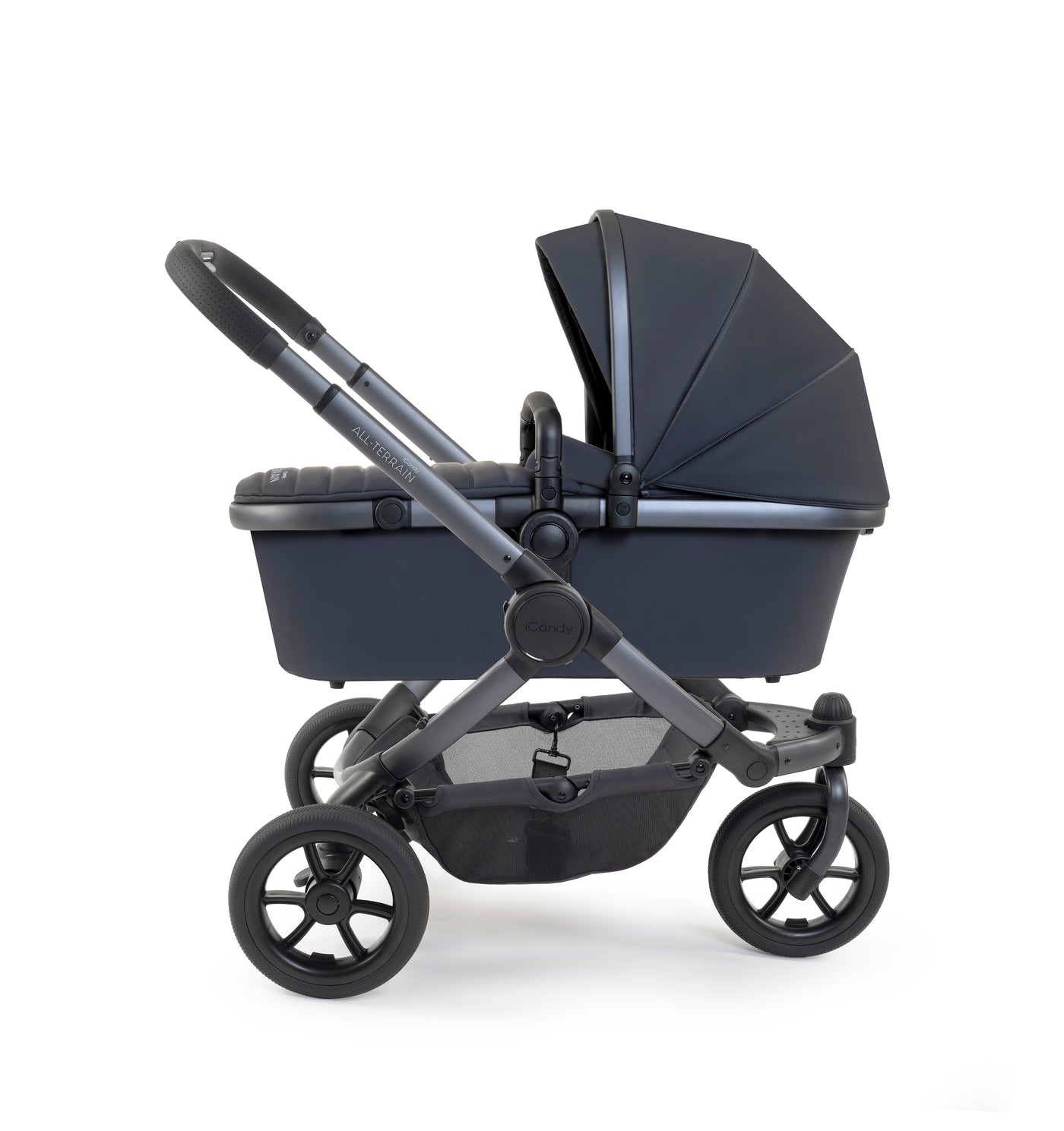 ICandy Peach 7 All Terrain Pushchair & Carrycot Combo - Storm