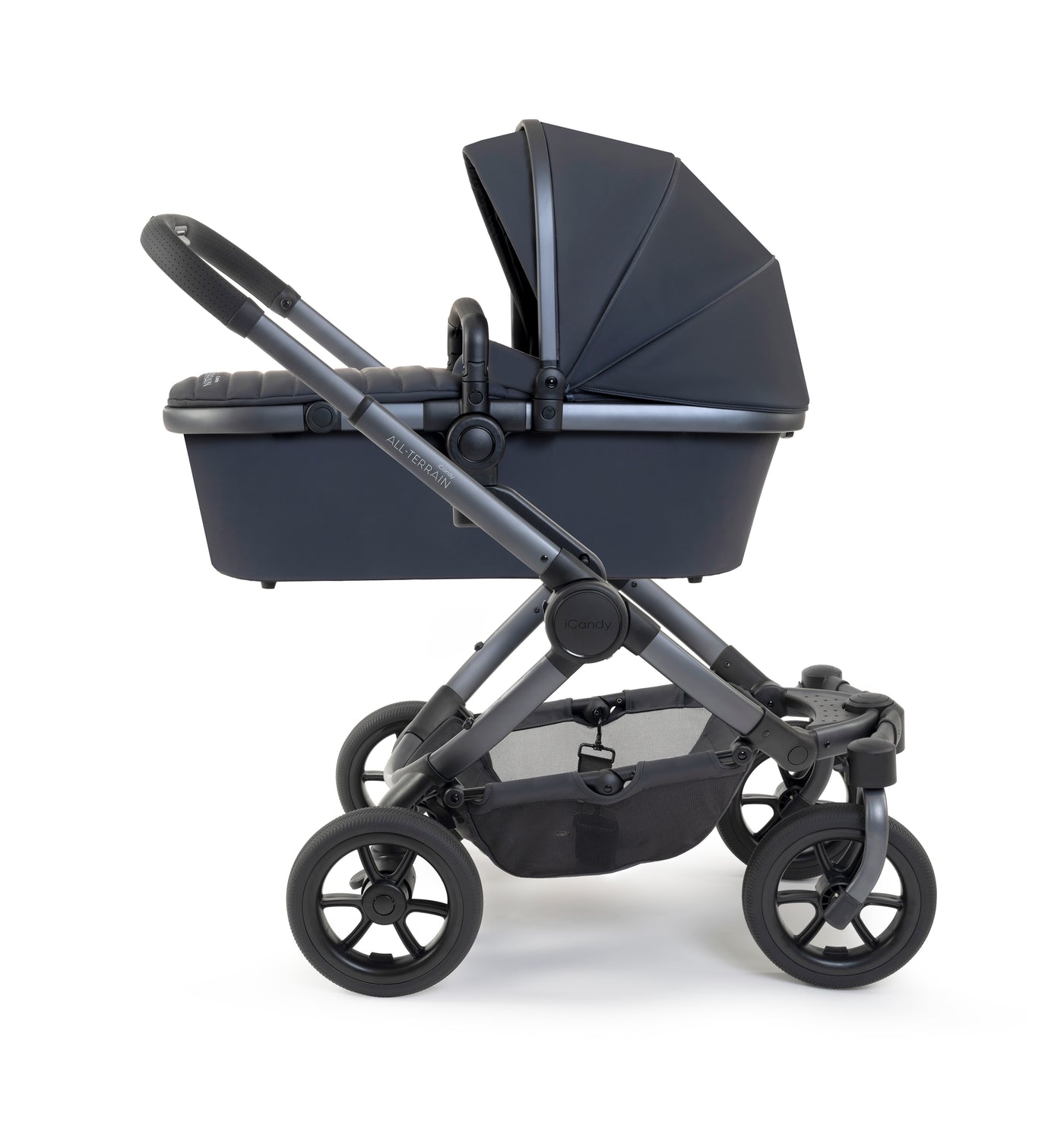 ICandy Peach 7 All Terrain Pushchair & Carrycot Combo - Storm