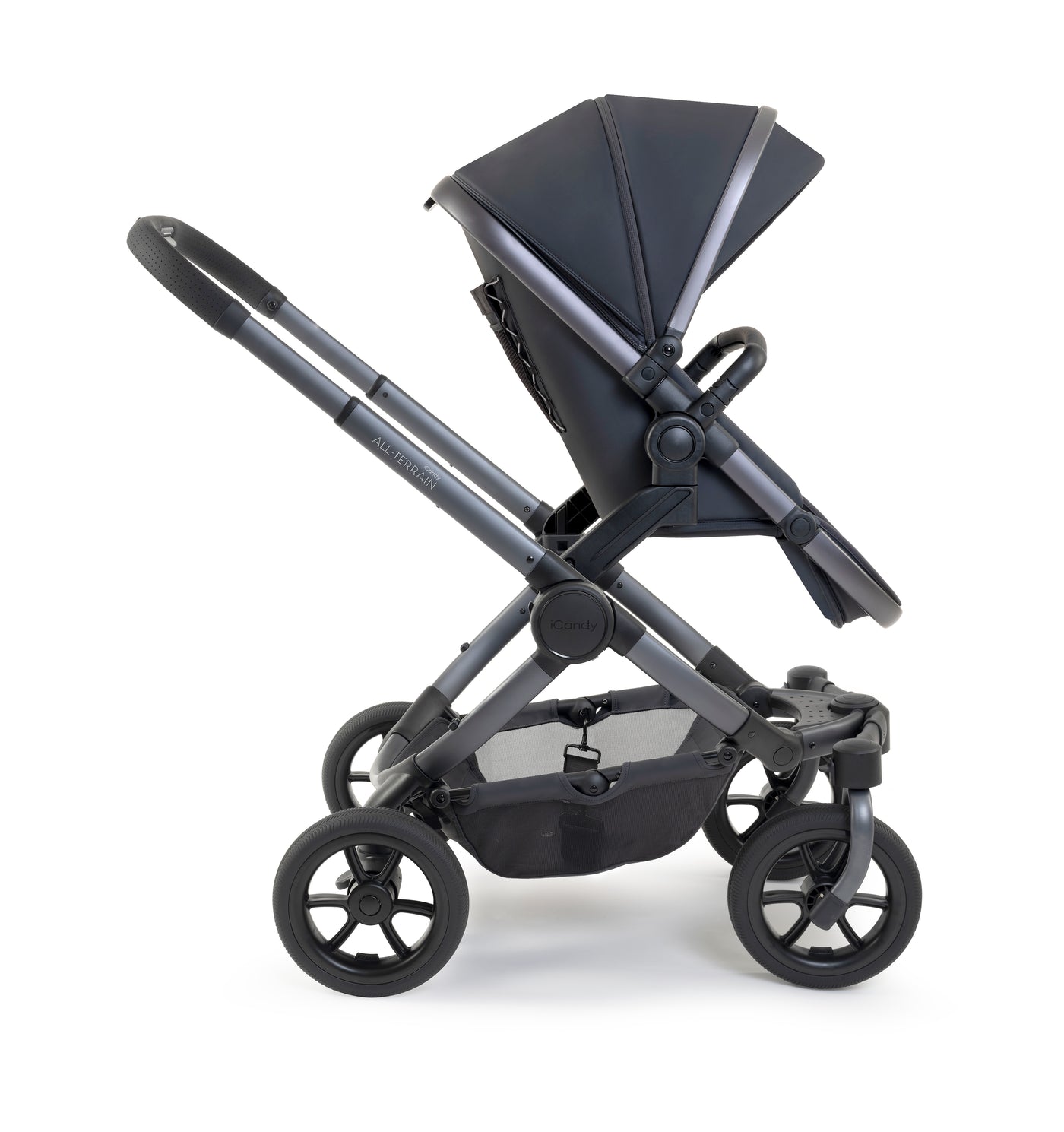 ICandy Peach 7 All Terrain Pushchair & Carrycot Combo - Storm