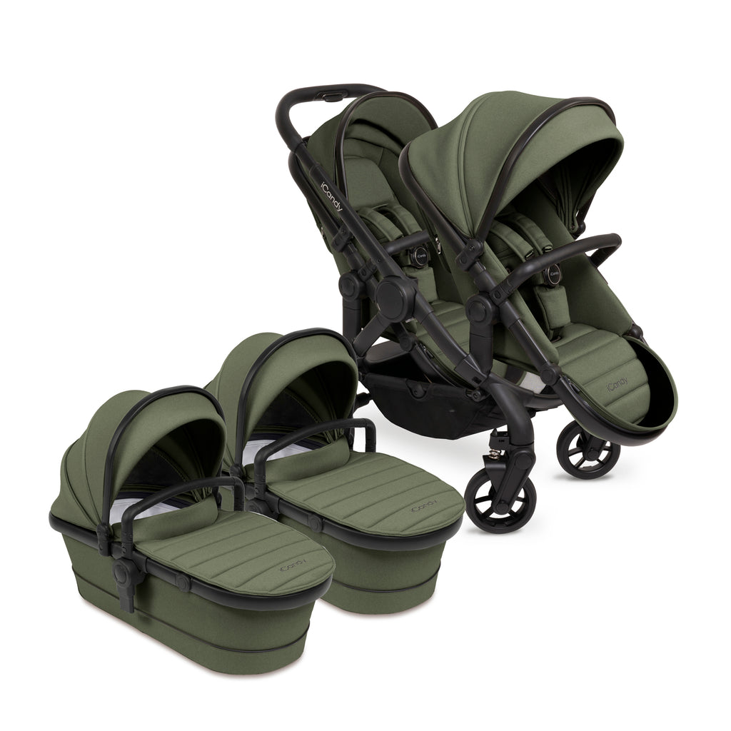 Icandy peach 2 deals adaptors for double