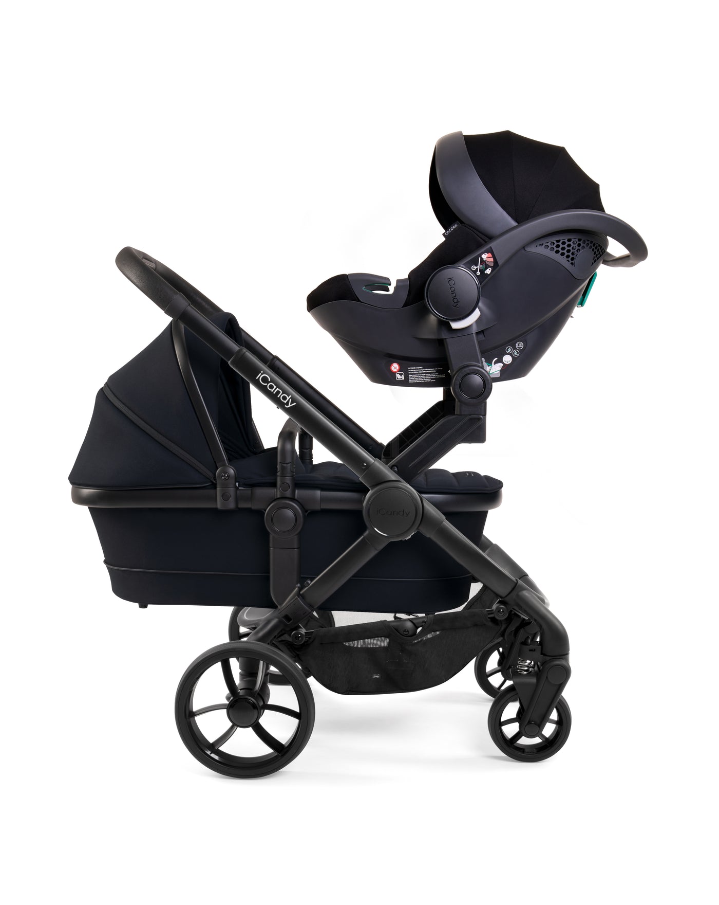 iCandy Peach 7 Twin Combo - Black Edition