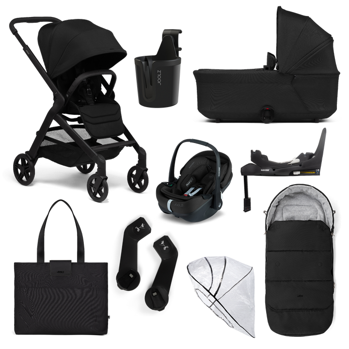 Joolz Hub2 Maxi-Cosi Pebble Pro2 Travel System Bundle - Space Black