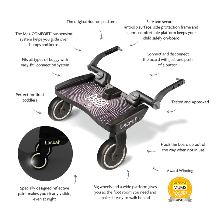 Lascal Buggy Board MAXI - Black