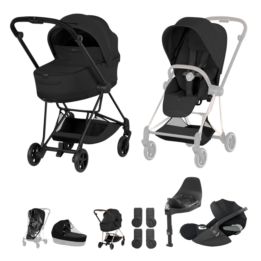 Cybex Mios Fold Cot Travel System Bundle