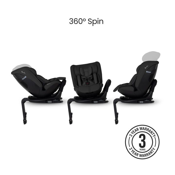 Silver Cross Motion 3 All Size - Iconic Black