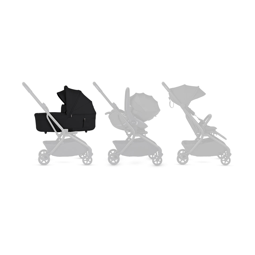 Silver Cross Nia Carrycot - Onyx