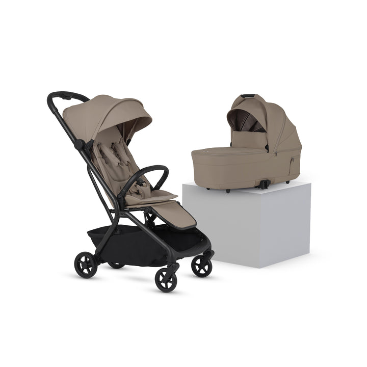 Silver Cross Nia Stroller & Carrycot - Champagne