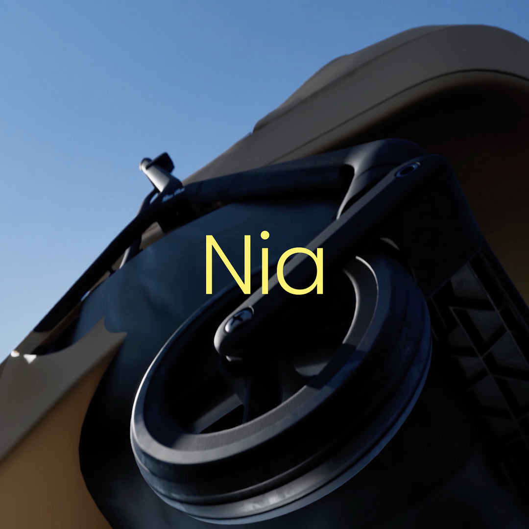 Silver Cross Nia Stroller & Carrycot - Onyx