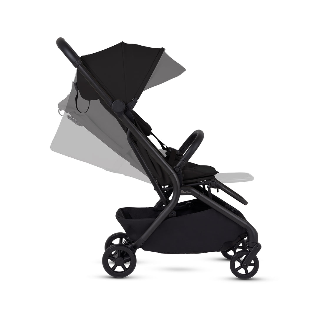 Silver Cross Nia Stroller & Carrycot - Onyx