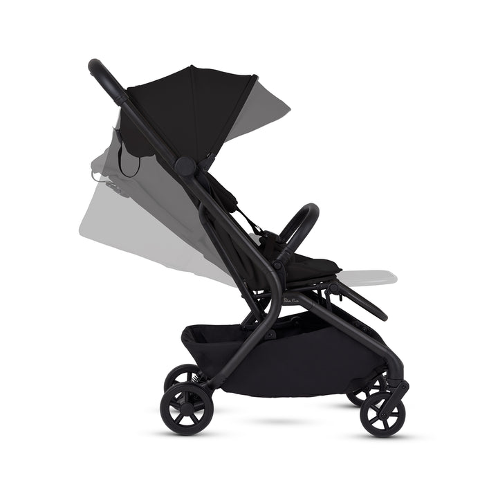 Silver Cross Nia Stroller & Carrycot - Onyx