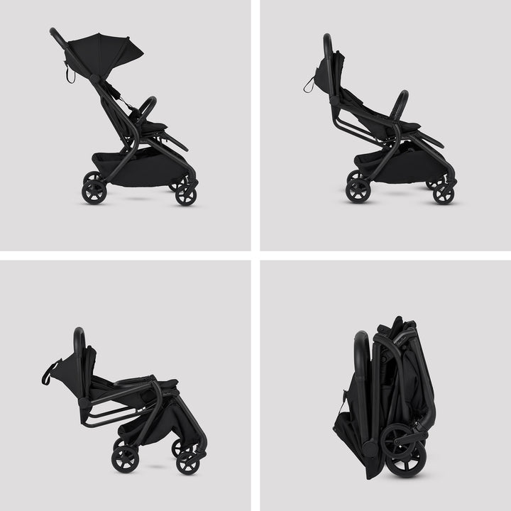 Silver Cross Nia Stroller & Carrycot - Onyx