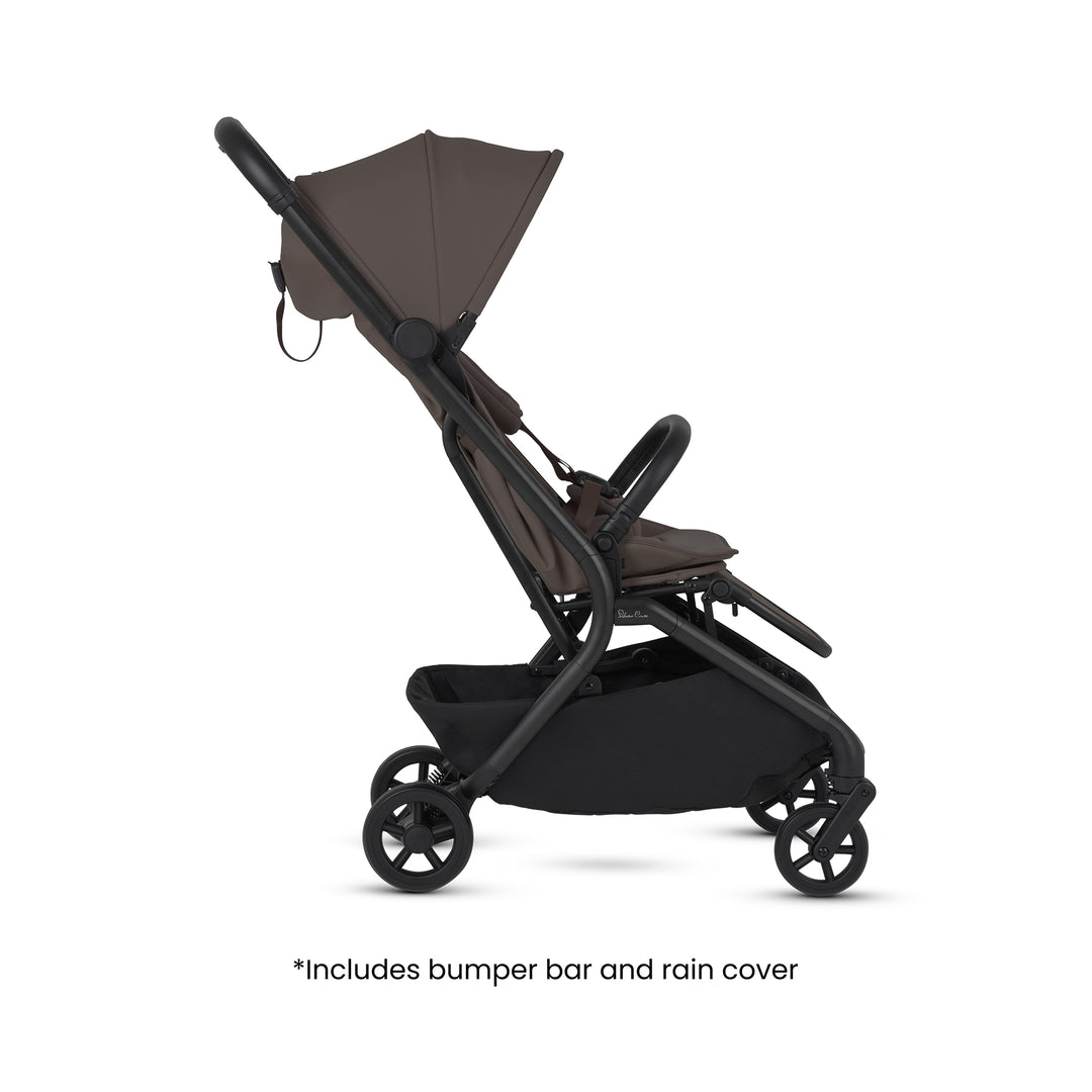 Silver Cross Nia Stroller - Chocolate.