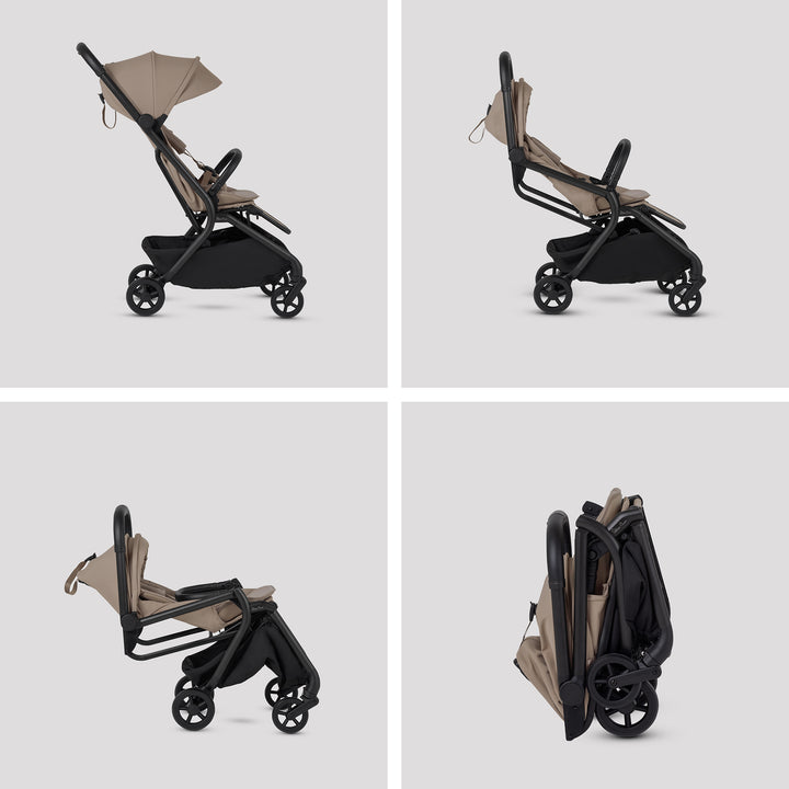 Silver Cross Nia Travel System with Accessory Pack - Champagne