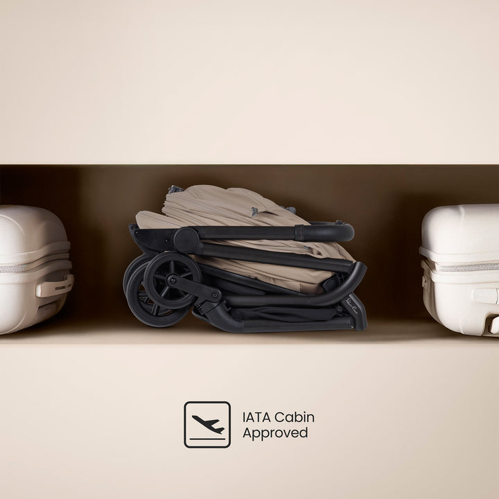 Silver Cross Nia Travel System with Accessory Pack - Champagne