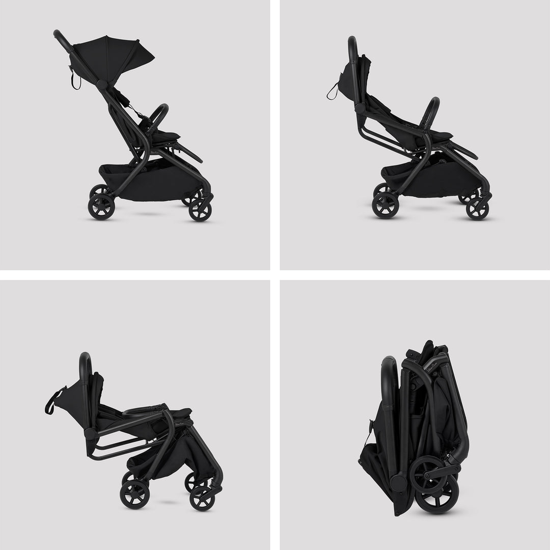 Silver Cross Nia Travel System with Accessory Pack - Onyx