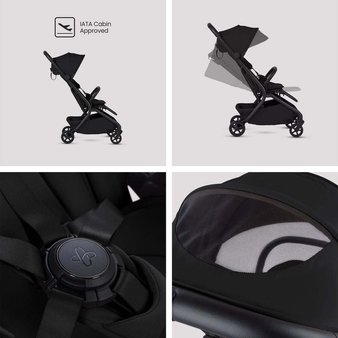 Silver Cross Nia Travel System - Onyx