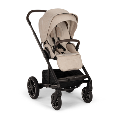 Nuna MIXX next ARRA FLEX bundle - Biscotti