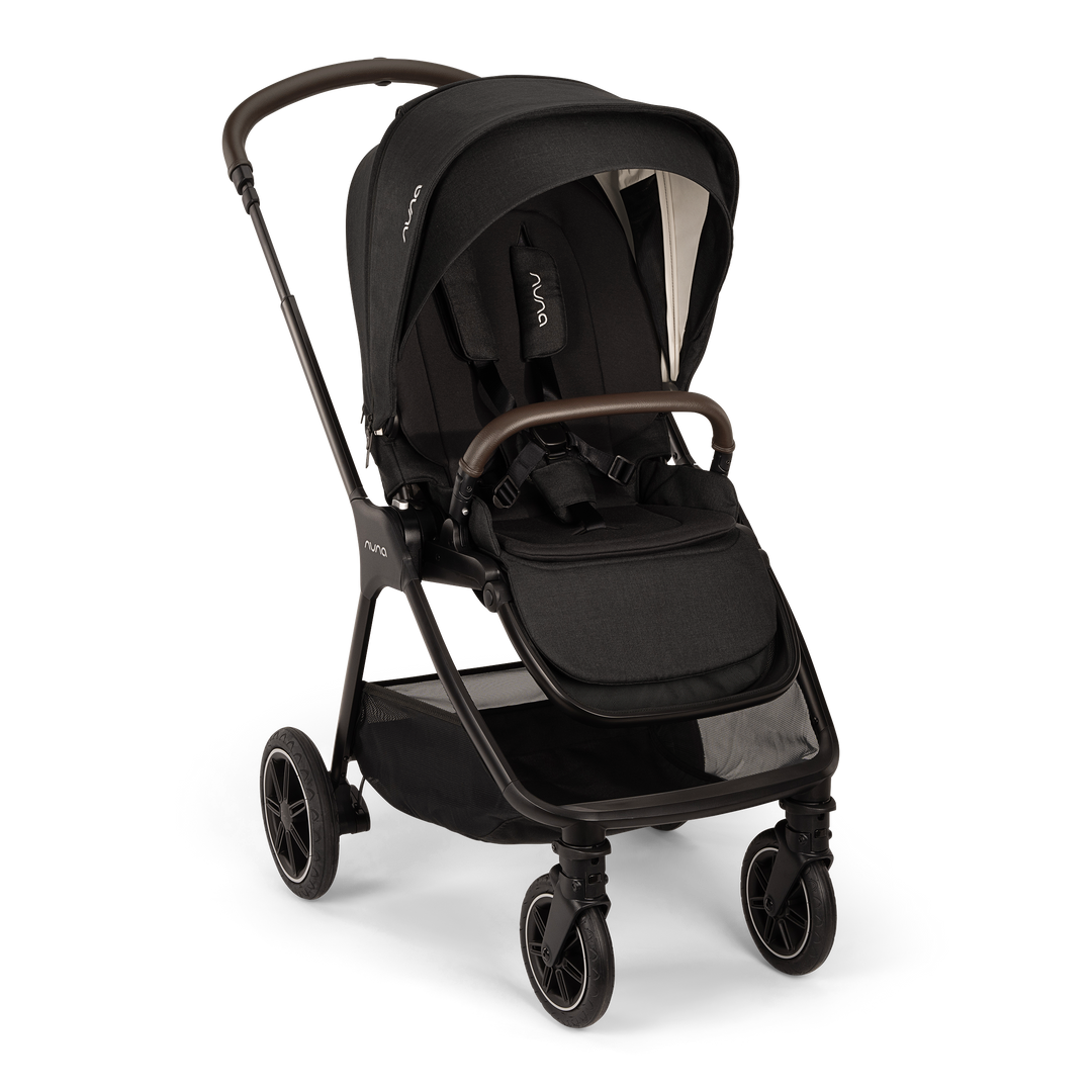 Nuna TRIV next Stroller and Lytl Carrycot - Caviar