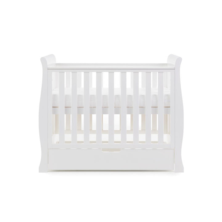 OBaby Stamford Space Saver Cot - White