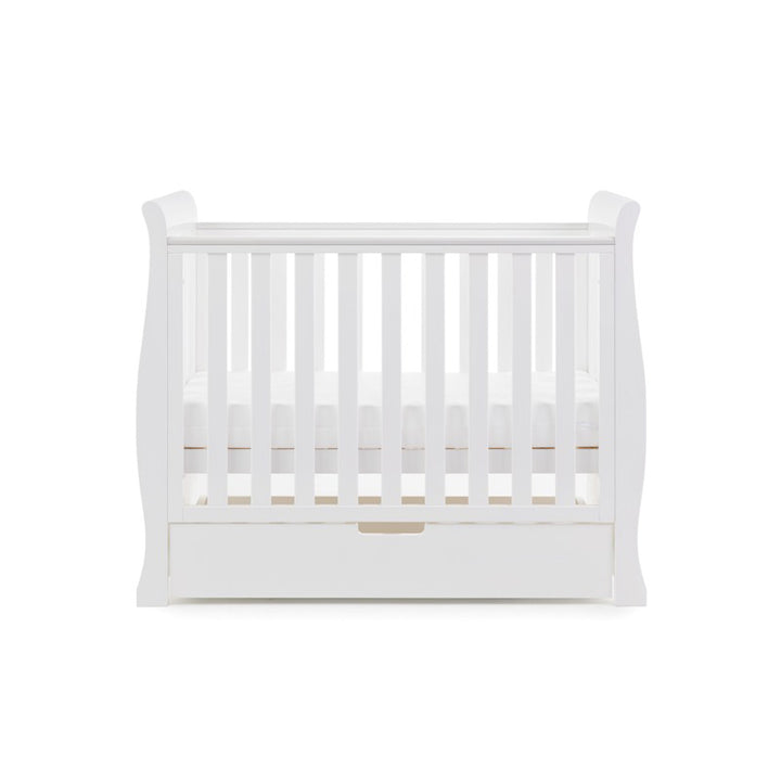 OBaby Stamford Space Saver Cot - White