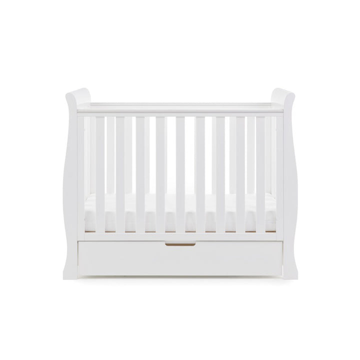 OBaby Stamford Space Saver Cot - White