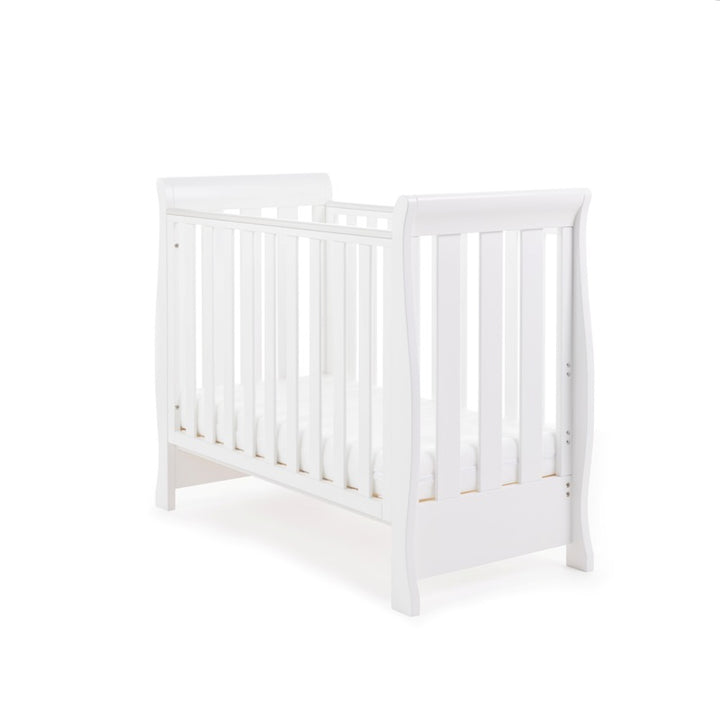 OBaby Stamford Space Saver Cot - White