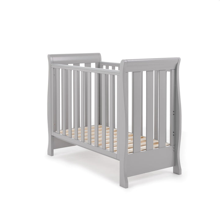 OBaby Stamford Space Saver Cot - Warm Grey