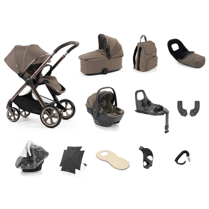 Babystyle Oyster 4 Ultimate 360 Travel System Bundle - Mink