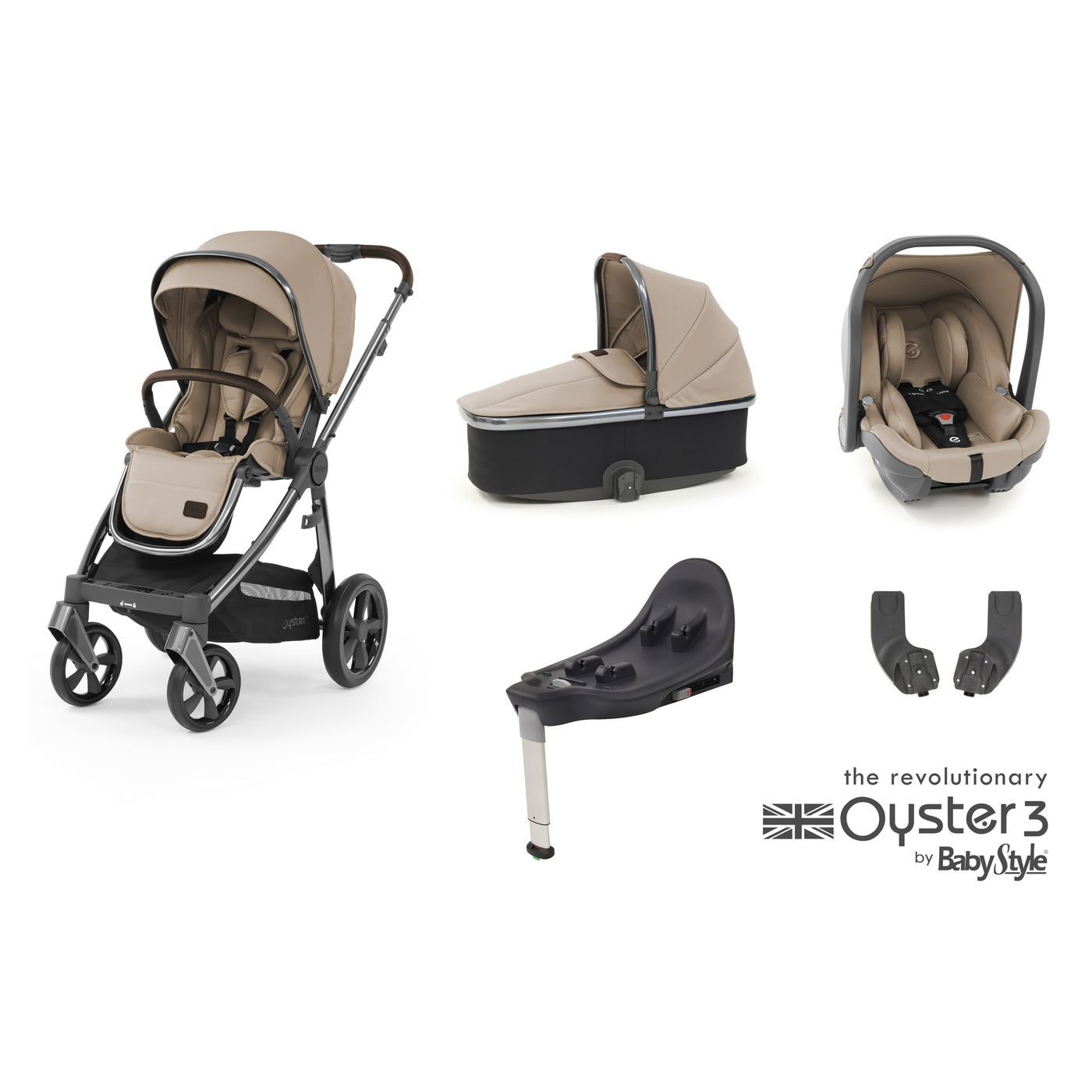 Babystyle Oyster 3 Special Edition Essential Bundle - Butterscotch