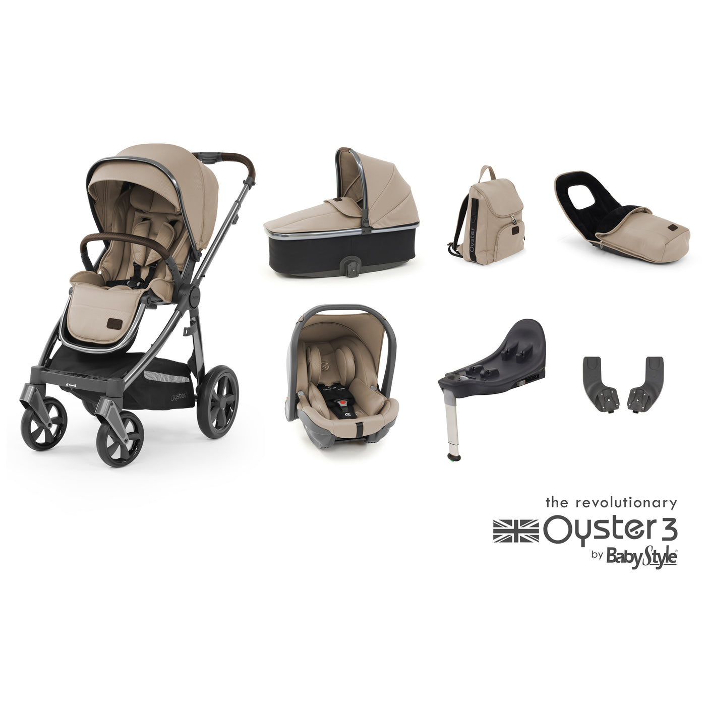 Babystyle Oyster 3 Special Edition Luxury Bundle - Butterscotch