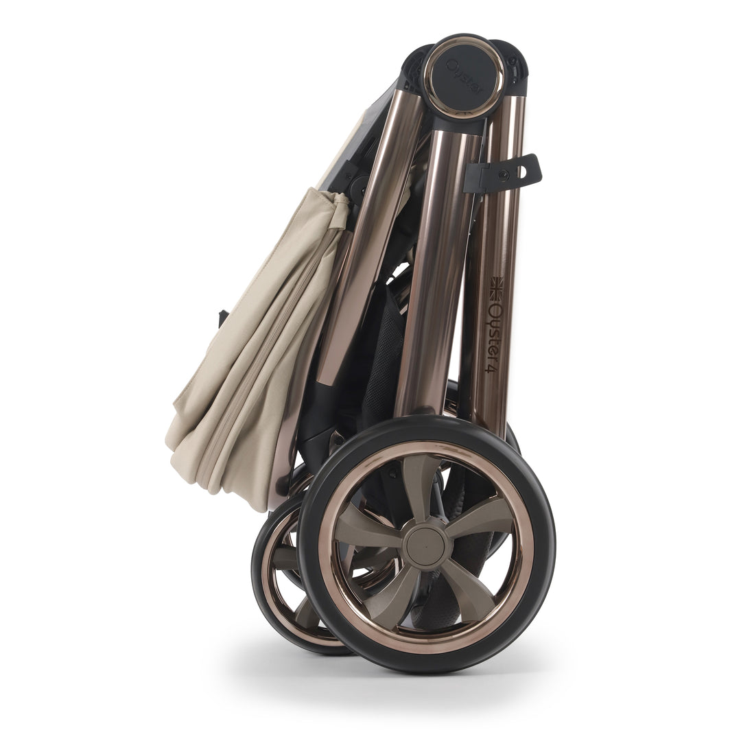 Babystyle Oyster 4 Luxury 360 Travel System Bundle - Buttermilk