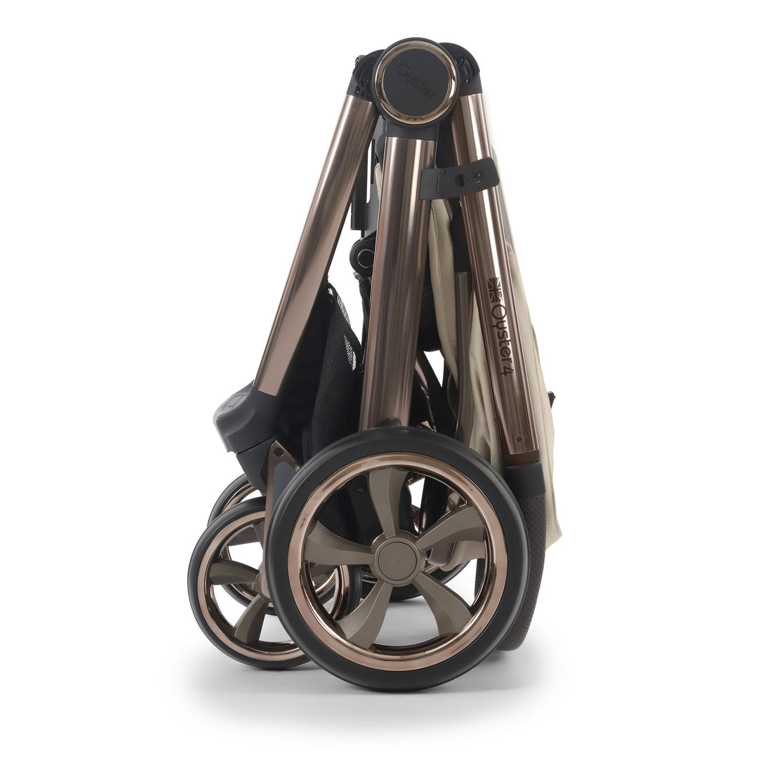 Babystyle Oyster 4 Essential 360 Travel System Bundle - Buttermilk