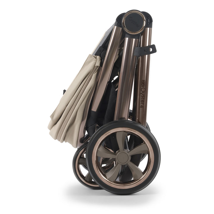 Babystyle Oyster 4 Essential 360 Travel System Bundle - Buttermilk