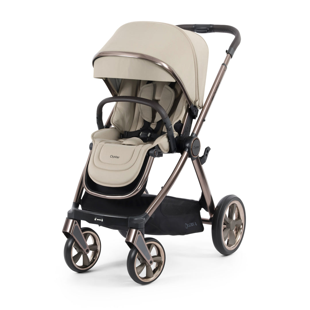 Babystyle Oyster 4 Ultimate 360 Travel System Bundle - Buttermilk