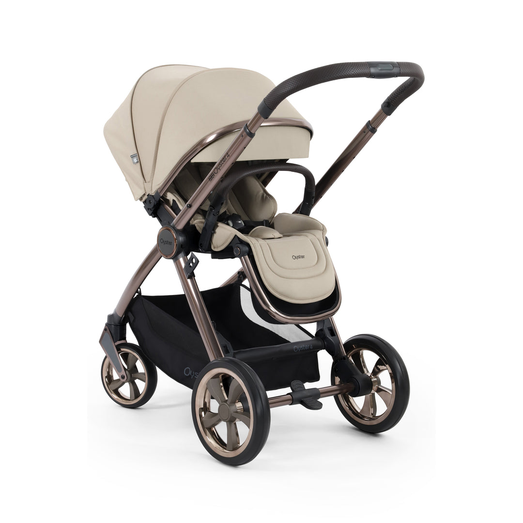 Babystyle Oyster 4 Ultimate 360 Travel System Bundle - Buttermilk