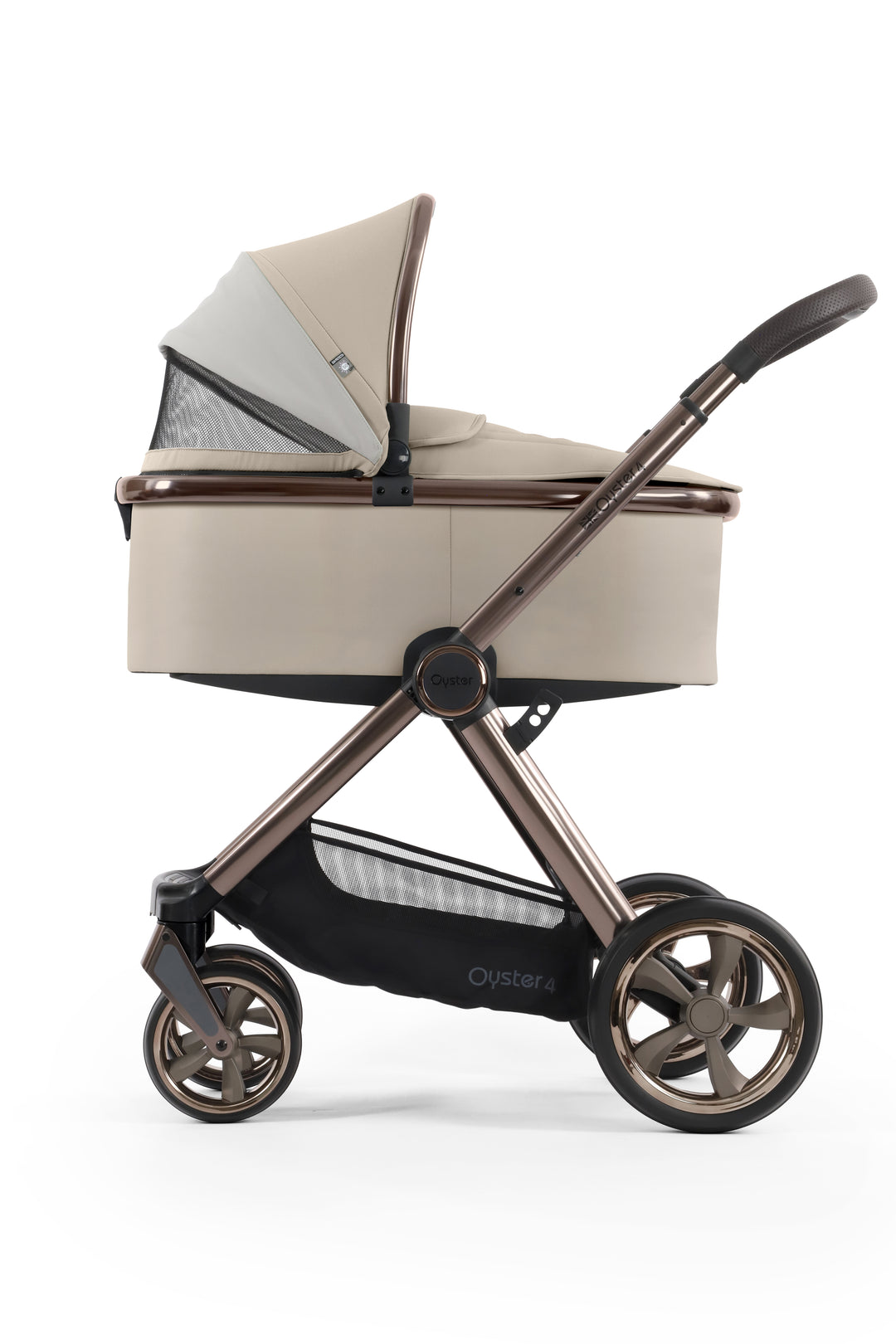 Babystyle Oyster 4 Ultimate 360 Travel System Bundle - Buttermilk