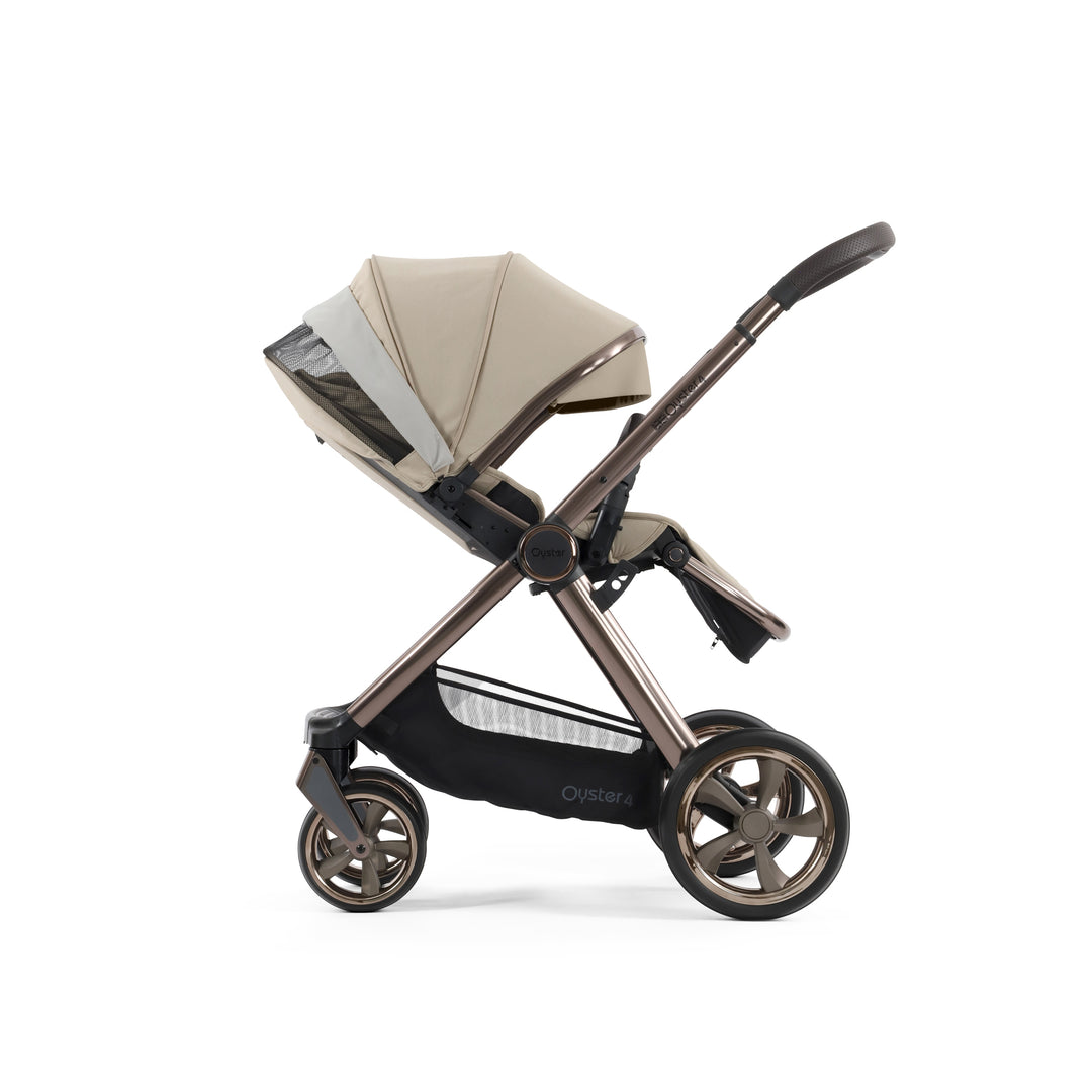 Babystyle Oyster 4 Essential 360 Travel System Bundle - Buttermilk