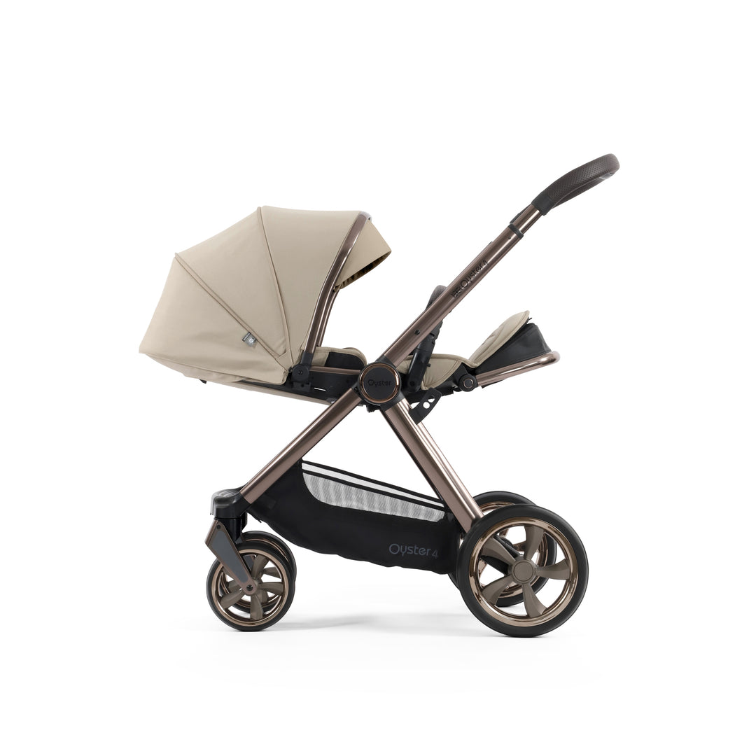 Babystyle Oyster 4 Essential 360 Travel System Bundle - Buttermilk