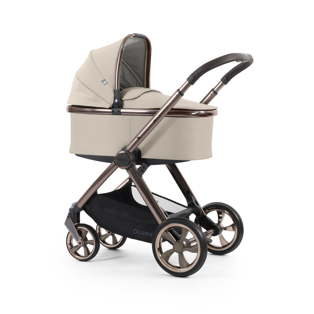 Babystyle Oyster 4 Luxury 360 Travel System Bundle - Buttermilk