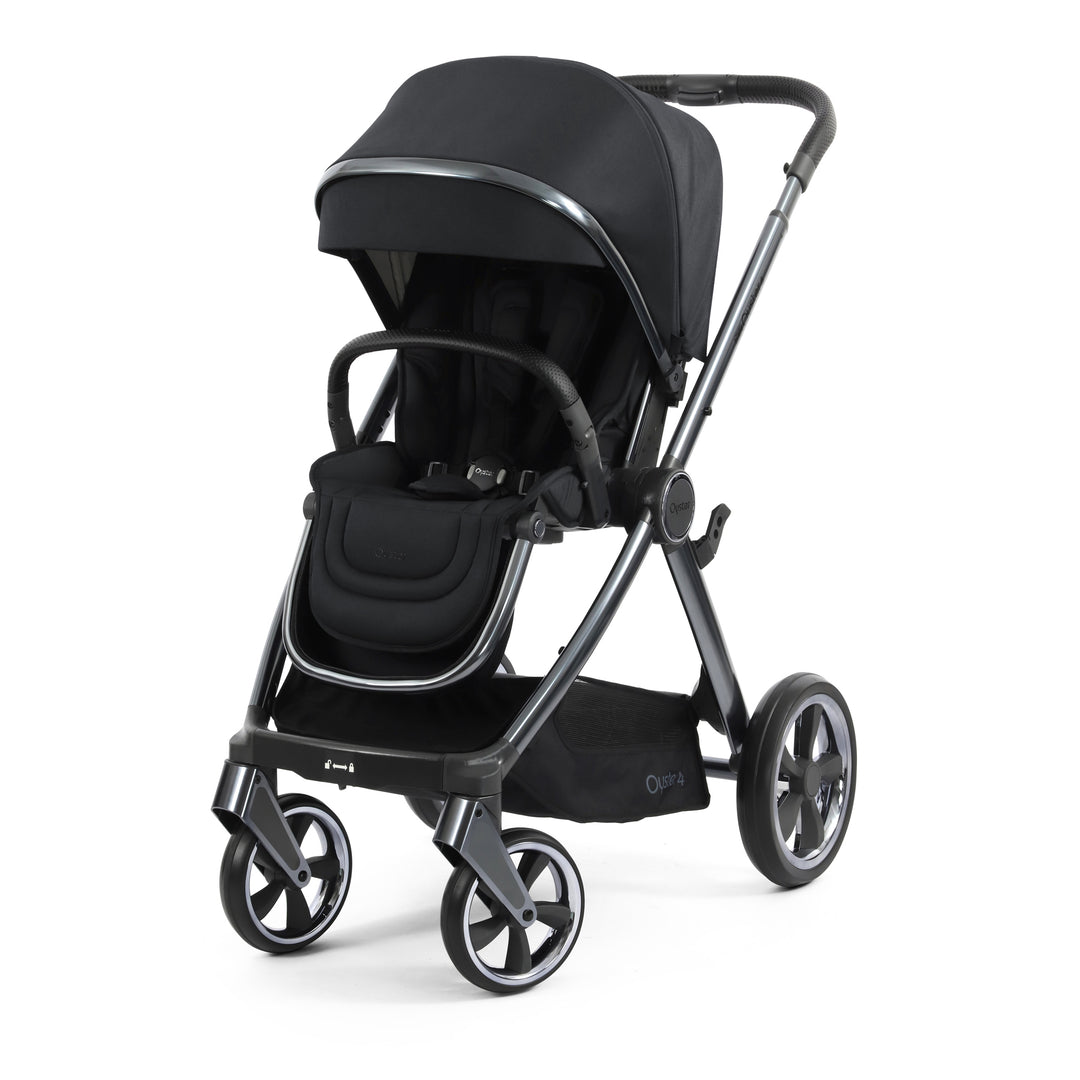 Babystyle Oyster 4 Ultimate 360 Travel System Bundle - Carbonite