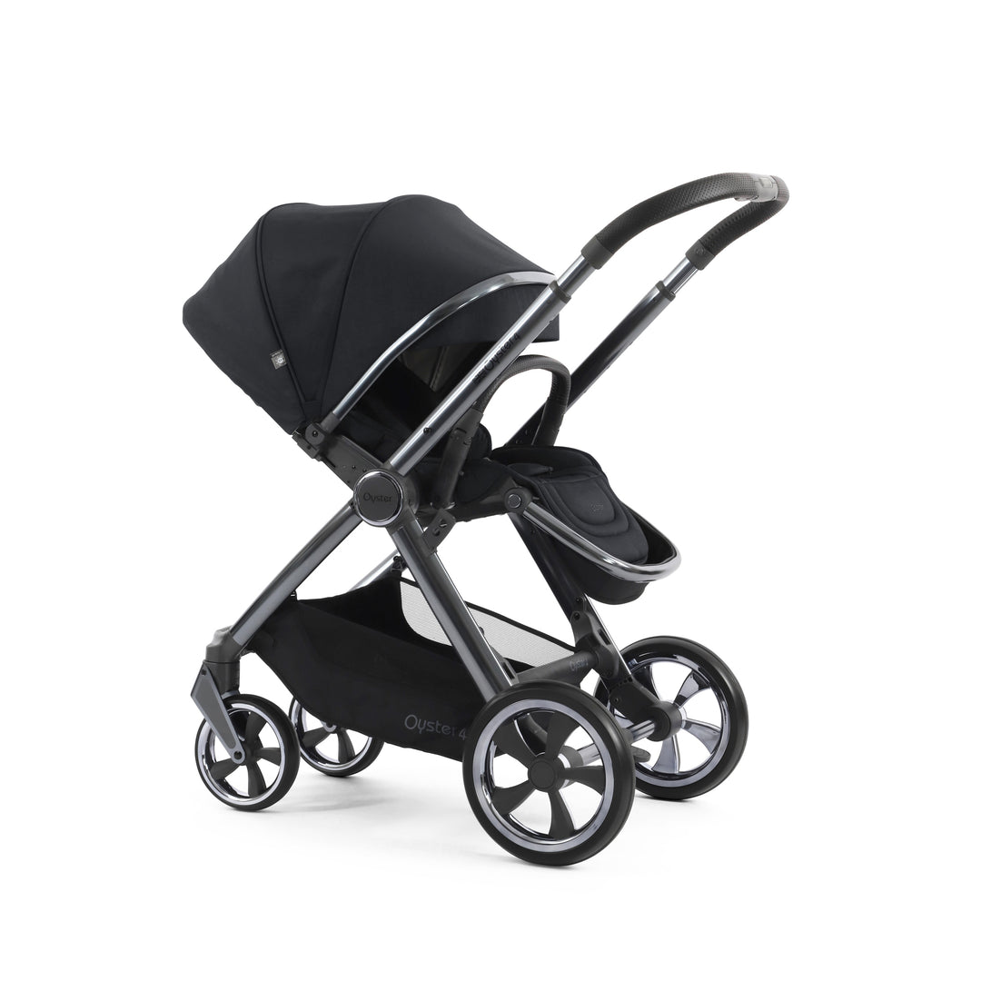 Babystyle Oyster 4 Essential 360 Travel System Bundle - Carbonite