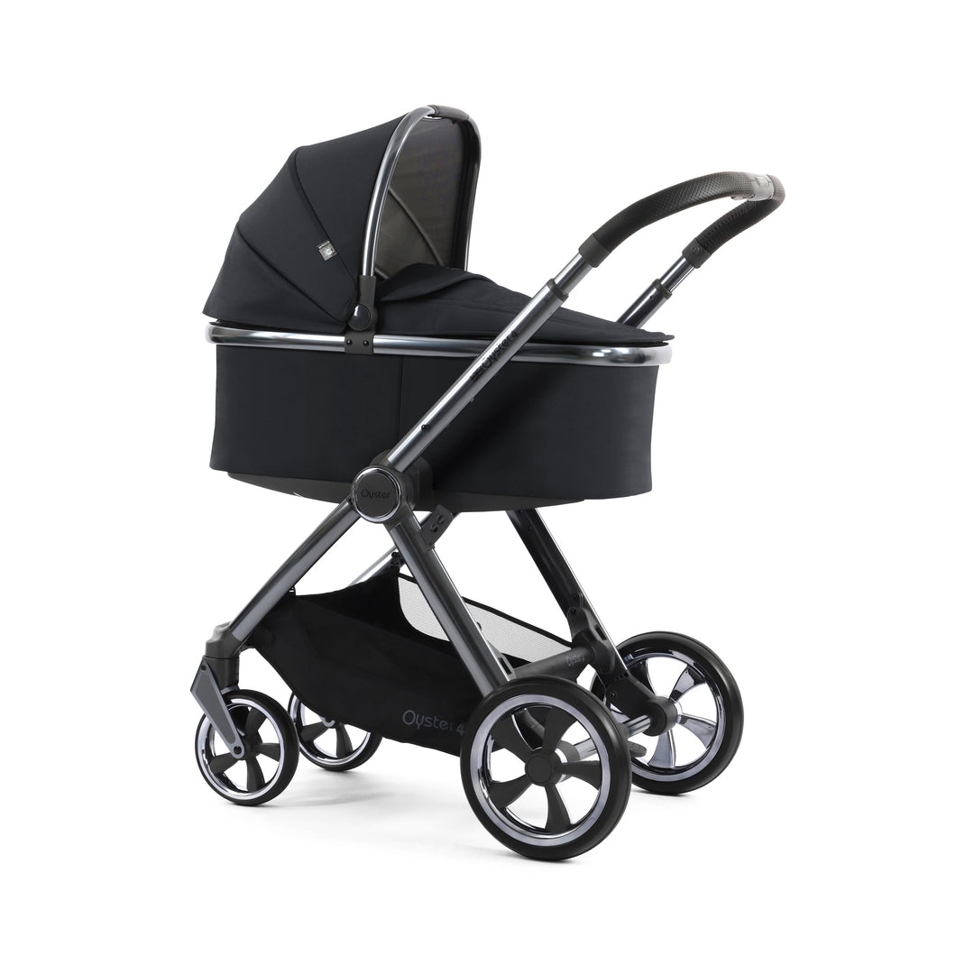 Babystyle Oyster 4 Essential 360 Travel System Bundle - Carbonite