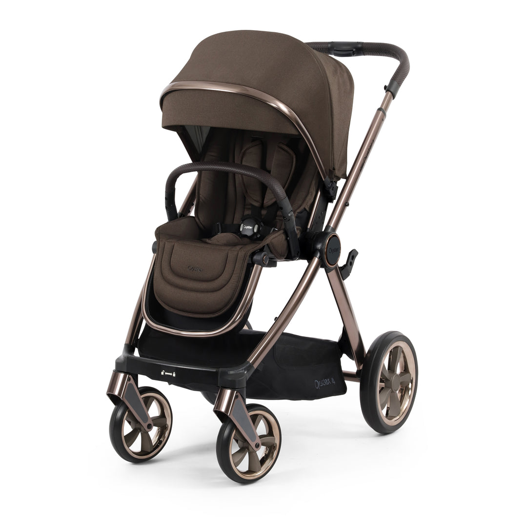 Babystyle Oyster 4 Luxury 360 Travel System Bundle - Chocolate Velvet