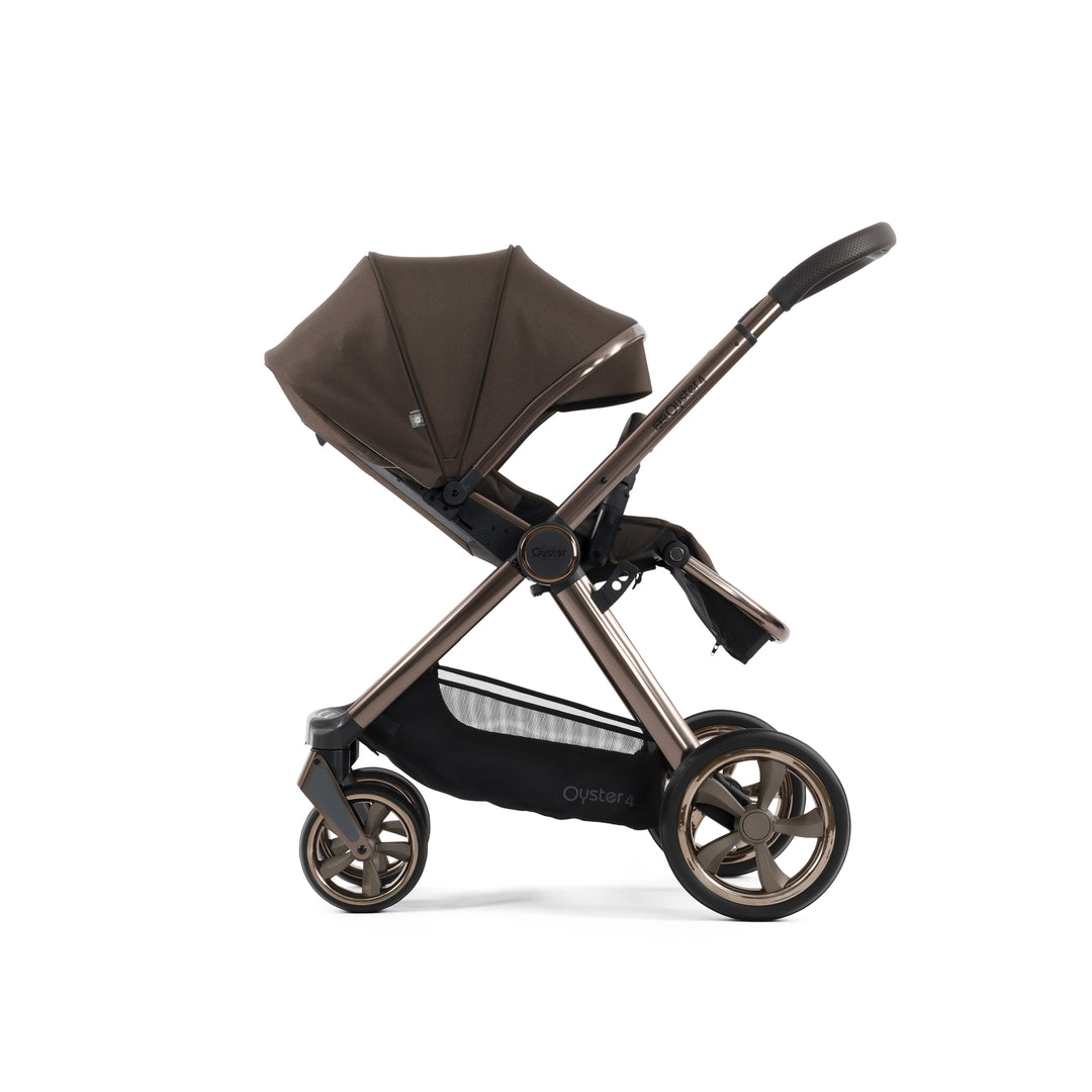 Babystyle Oyster 4 Essential 360 Travel System Bundle - Chocolate Velvet