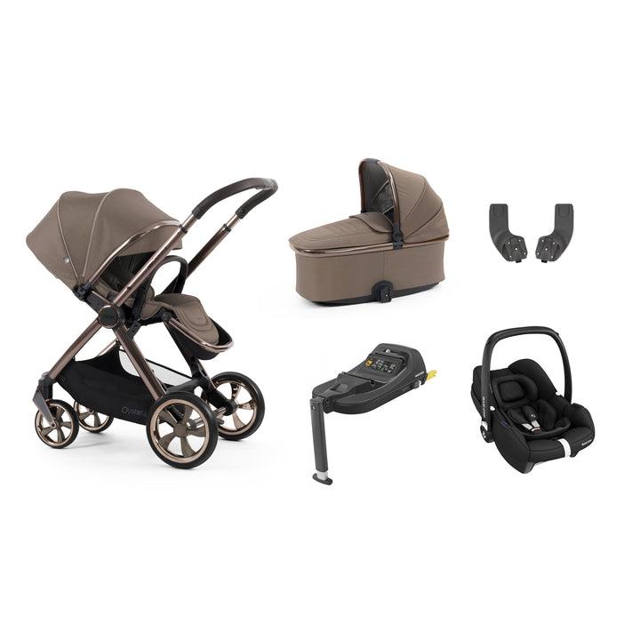 Babystyle Oyster 4 Essential Maxi-Cosi Cabriofix Bundle - Mink