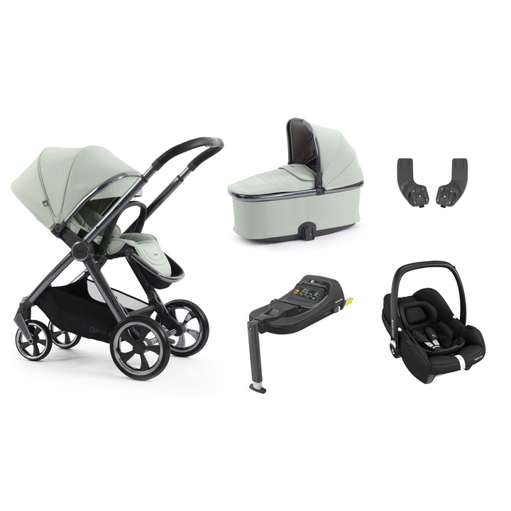 Babystyle Oyster 4 Essential Maxi-Cosi Cabriofix Bundle - Pistachio