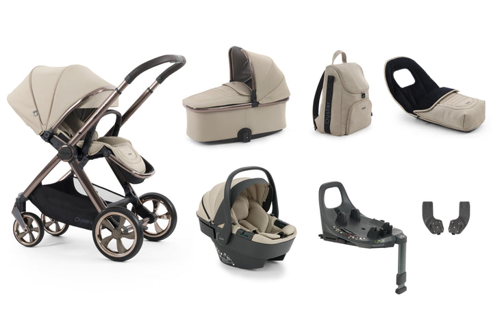 Babystyle Oyster 4 Luxury 360 Travel System Bundle - Buttermilk