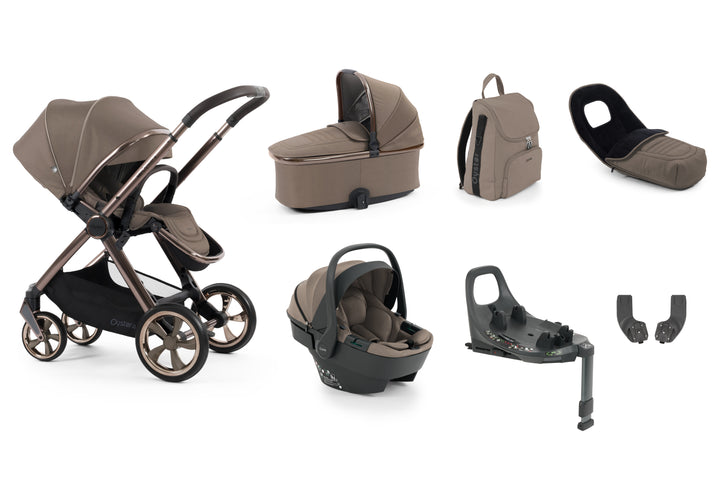 Babystyle Oyster 4 Luxury 360 Travel System Bundle - Mink