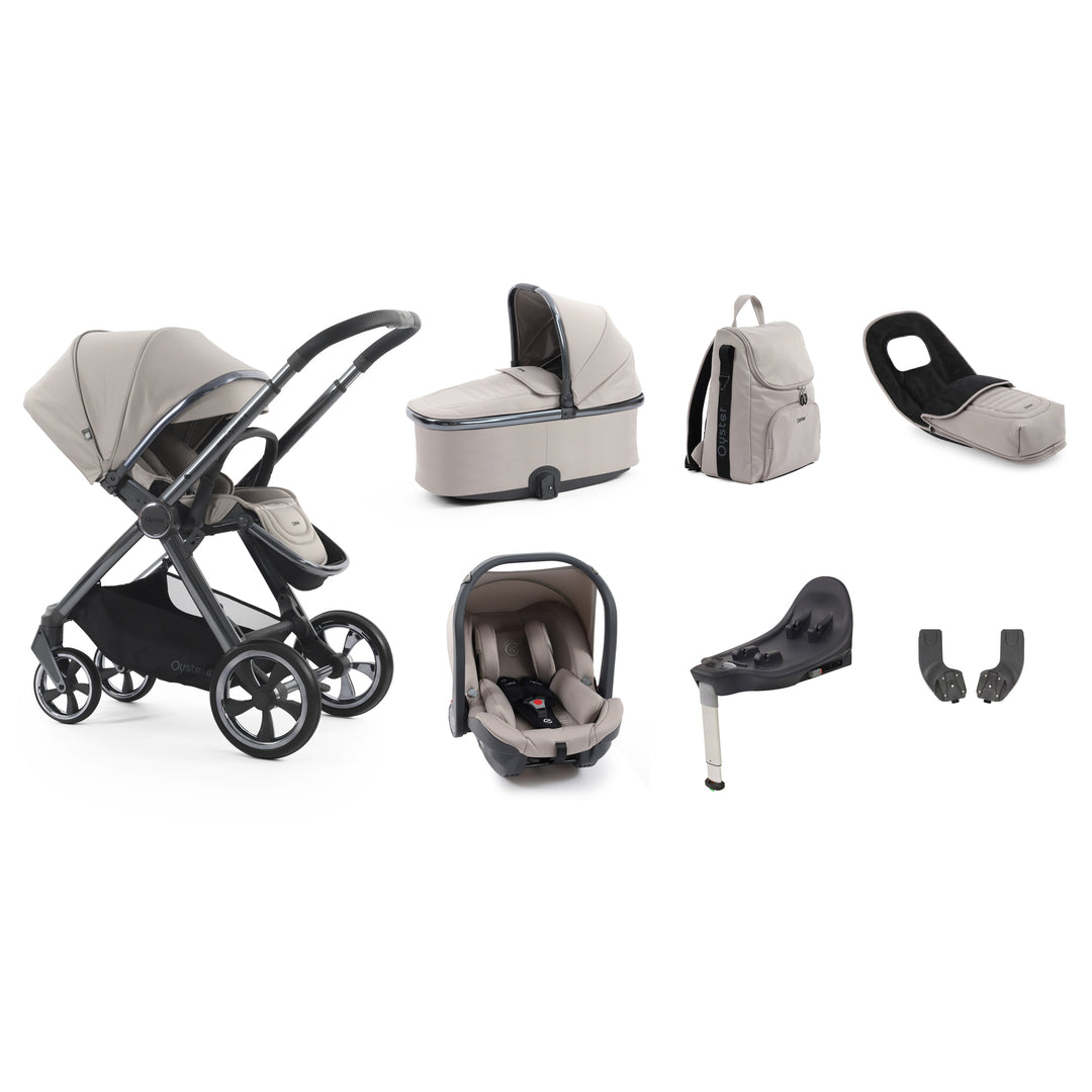Babystyle Oyster 4 Luxury Bundle - Stone